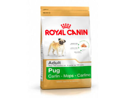 Royal Canin Breed Health Nutrition Mopshond hondenvoer 3kg 1