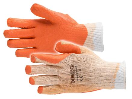 Busters Brick & Stone gants de travail XL latex orange
