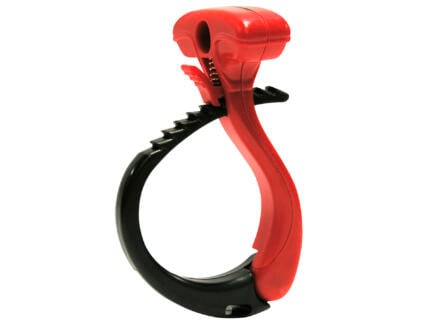 Cable Wraptor collier serre-câble S rouge/noir 1