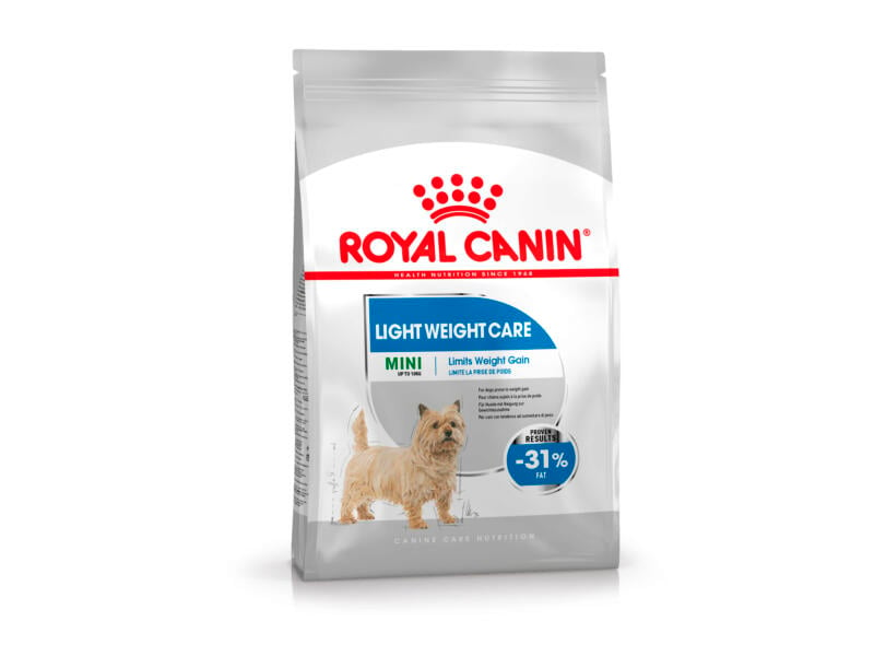 Royal Canin Canine Care Nutrition Mini Light Weight Care croquettes chien 3kg