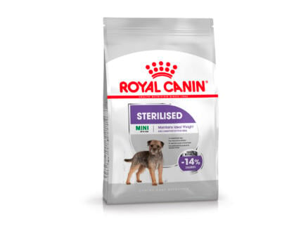 Royal Canin Canine Care Nutrition Mini Sterilised croquettes chien 3kg 1