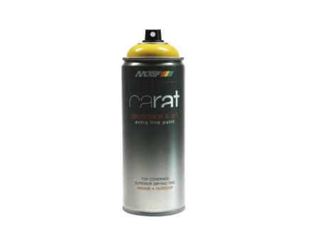 Motip Carat laque déco en spray brillant 0,4l jaune colza 1