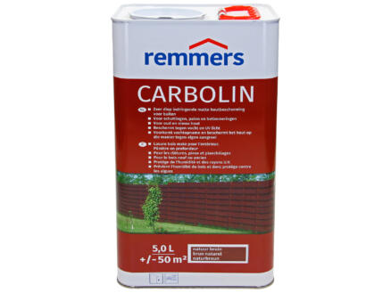 Remmers Carbolin lasure chalet mat 5l brun naturel 1