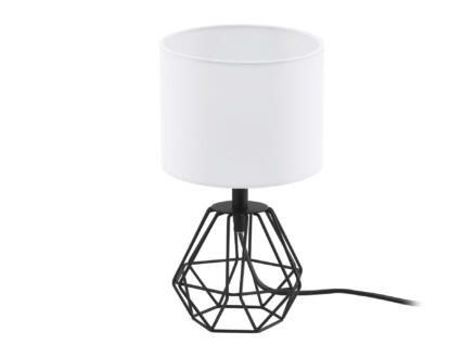 Eglo Carlton 2 lampe de table E14 max. 60W blanc/noir