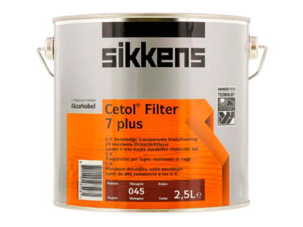 Sikkens Cetol Filter 7 plus 2,5l mahonie 1