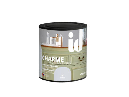 Charme peinture meubles bois et MDF 0,5l perle 1