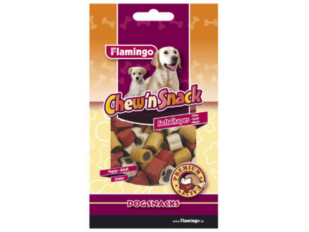 Flamingo Chew 'n Snack Meat Mix hondensnack 150g 1