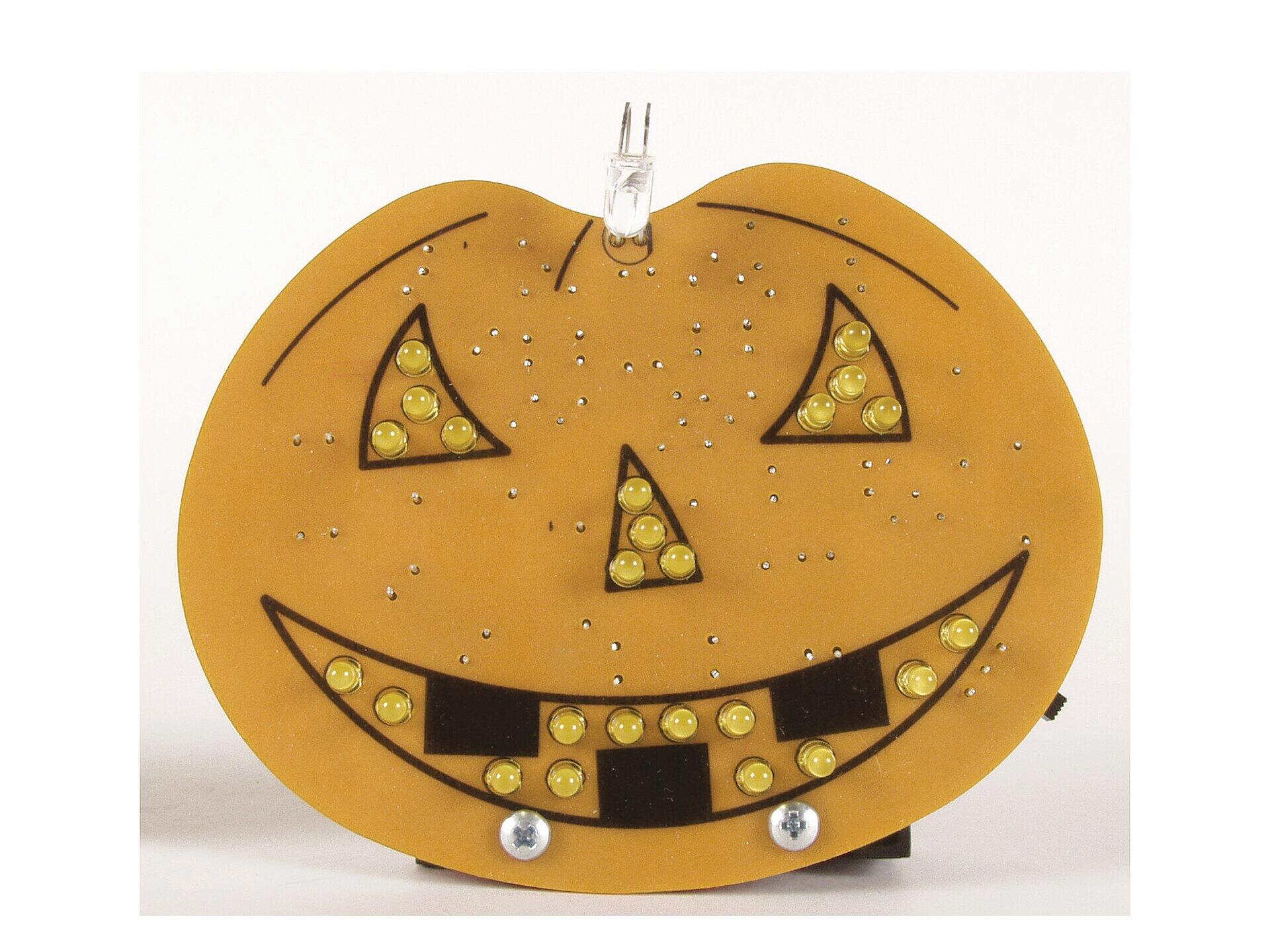 Whadda Citrouille d'Halloween LED kit de soudage