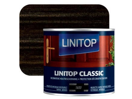 Linitop Classic beits 0,5l ebbenhout #287 1