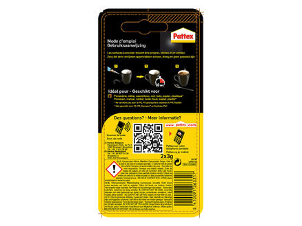 Pattex Classic colle seconde 3g 1