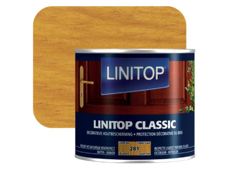 Linitop Classic lasure 0,5l chêne clair #281 1