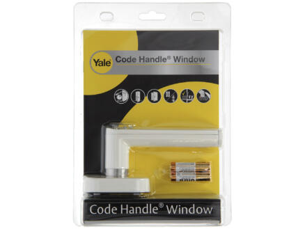 Yale Code Handle poignée de fenêtre électromécanique blanc