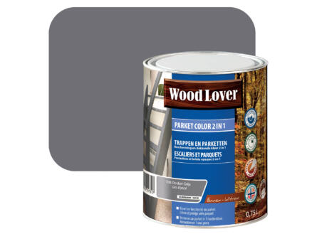 Wood Lover Color parquet 2-en-1 0,75l gris foncé #038 1