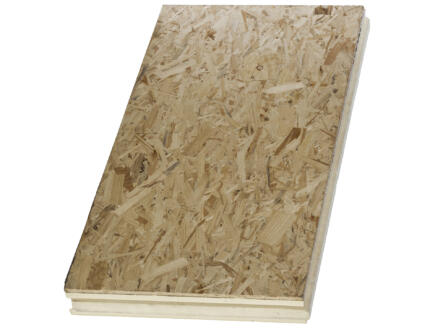 Enertherm Combi-Floor vloerisolatie met OSB afwerking 118x58x5,9 cm r2,3 2,16m²