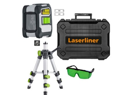 Laserliner CompactCross-Laser automatische kruislijnlaser + accessoires 1