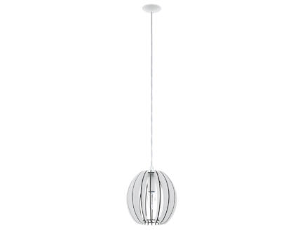 Cossano hanglamp E14 40W 19cm wit 1