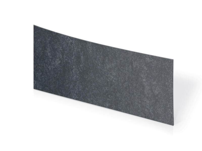 Couvre-chants 3,05m x 45mm noir granite