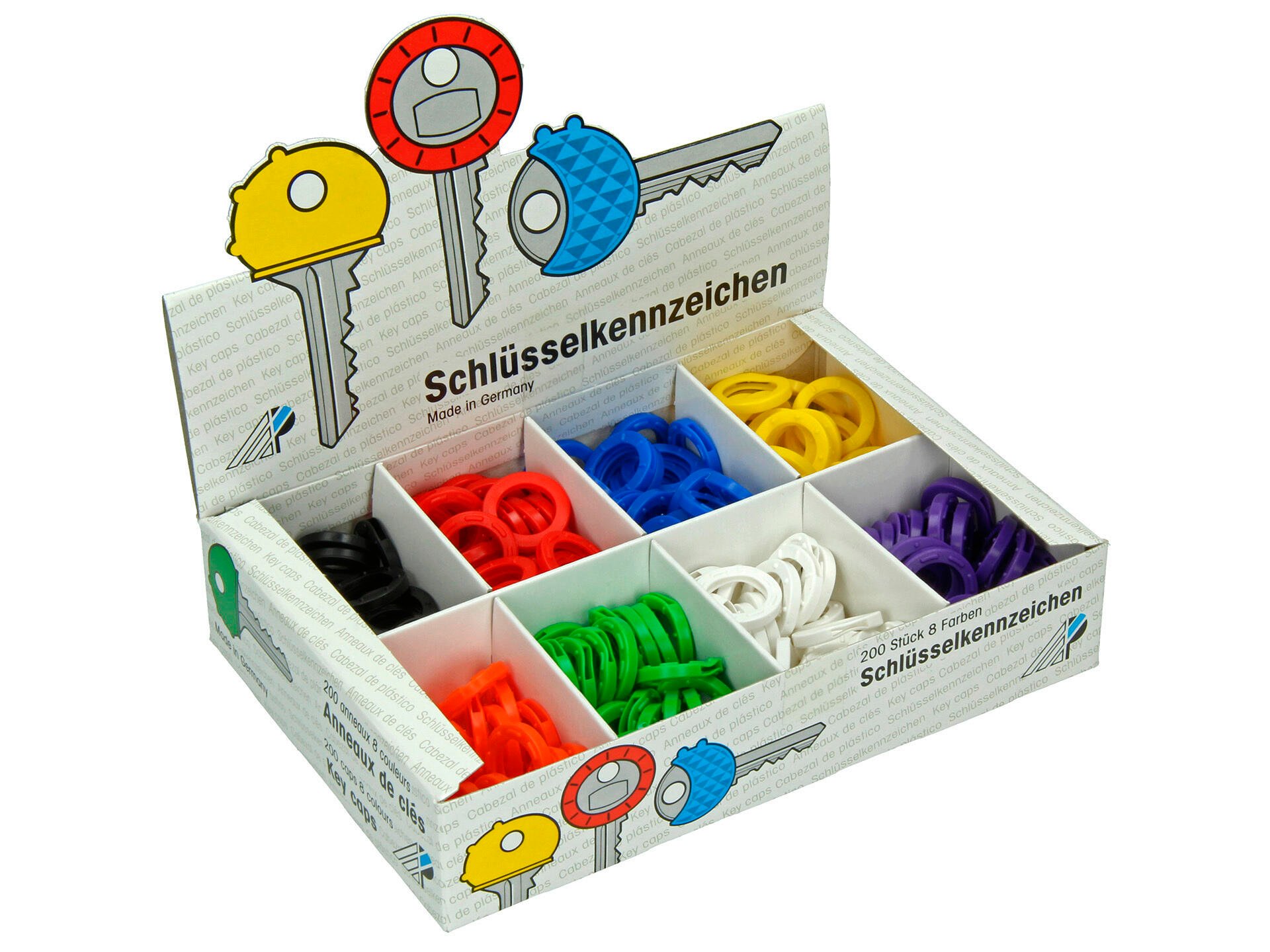 Couvre-clé coloré disponible en 8 couleurs