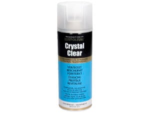 Rust-oleum Crystal Clear lakspray zijdeglans 0,4l transparant