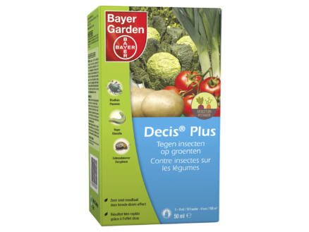 Bayer Decis Plus contre insectes sur les légumes 50ml 1