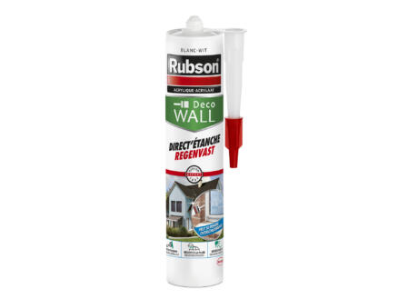 Rubson Deco Wall mastic acrylique étanche 280ml blanc 1