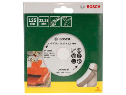 Bosch Diamantschijf universeel 125x1,7x22,23 mm