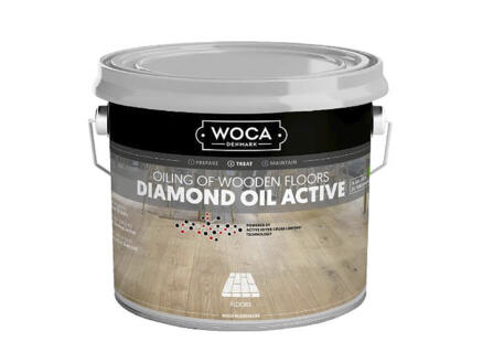 Woca Diamond Oil Active olie hout 1l carbon black 1