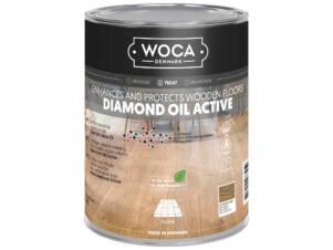 Woca Diamond Oil Active olie hout 1l concrete grey