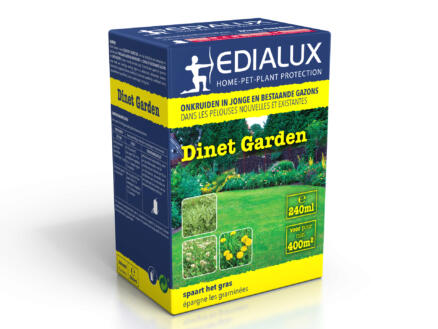 Edialux Dinet Garden onkruidbestijder jonge en bestaande gazons 240ml 1
