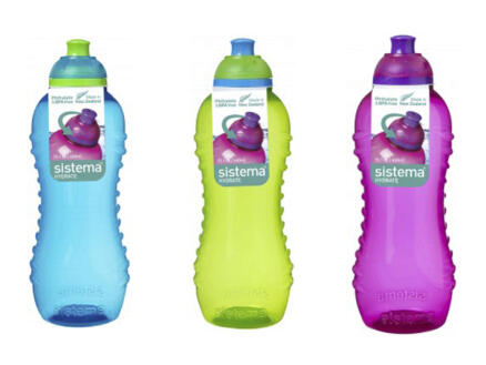 Sistema Drinkfles Squeeze 460ml beschikbaar in 3 kleuren 1
