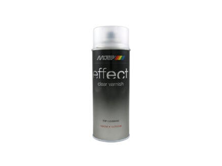 Motip Effect Clear Varnish laque en spray satin 0,4l transparent 1