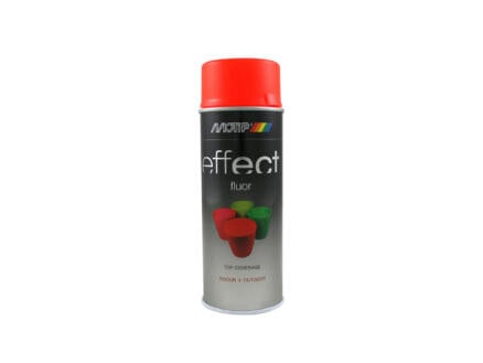 Motip Effect Fluor laque en spray 0,4l rouge-orange 1
