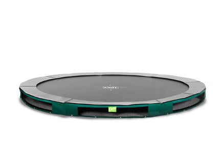 Exit Toys Elegant Premium Sports trampoline ingegraven 427cm groen 1