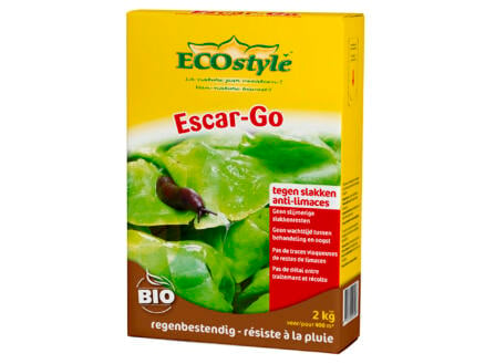 Ecostyle Escar-Go granulés anti-limaces 2kg 1