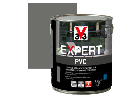 Expert peinture PVC satin 0,5l taupe 1