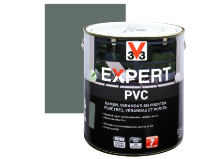 Expert peinture PVC satin 2,5l gris cendré 1