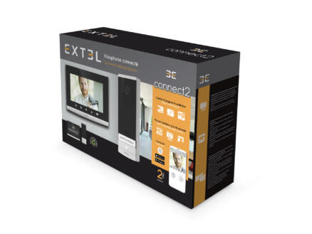 EXTEL Extel Connect 2 videofoon 2-draads 7'' grijs