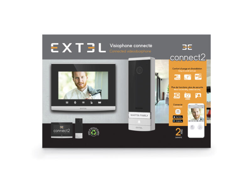 EXTEL Extel Connect 2 vidéophone 2 fils 7