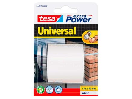 Tesa Extra Power Universal reparatietape 5m x 50mm wit 1