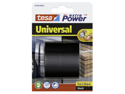 Tesa Extra Power Universal reparatietape 5m x 50mm zwart 1