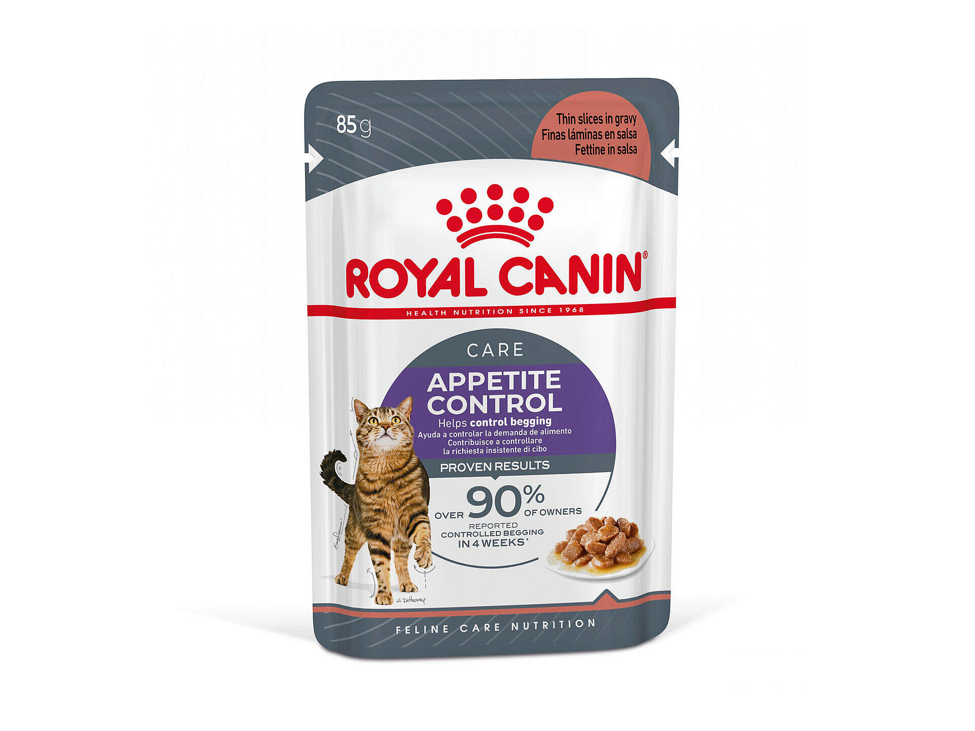 Feline Care Nutrition Appetite Control Gravy nourriture chat 12x85 g