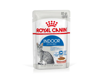 Feline Health Nutrition Indoor Sterilised Gravy kattenvoer 12x85 g 1