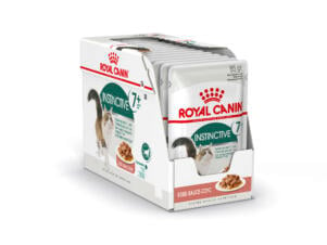 Royal Canin Feline Health Nutrition Instinctive 7+ Gravy croquettes chat 12x85 g