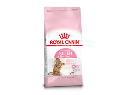 Royal Canin Feline Health Nutrition Kitten Sterilised croquettes chat 2kg 1