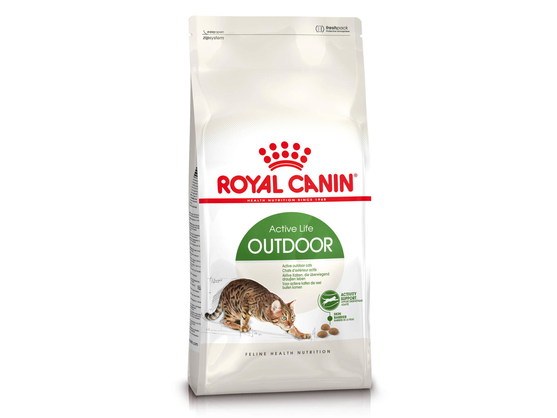 Royal Canin Feline Health Nutrition Outdoor Active Life croquettes chat 10kg