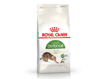 Royal Canin Feline Health Nutrition Outdoor Active Life croquettes chat 400g 1