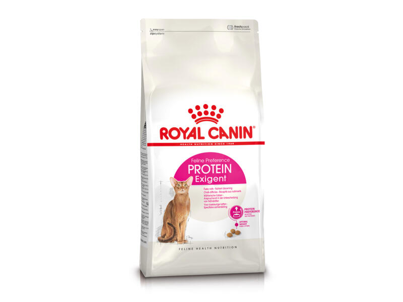Royal Canin Feline Health Nutrition Protein Exigent croquettes chat 2kg