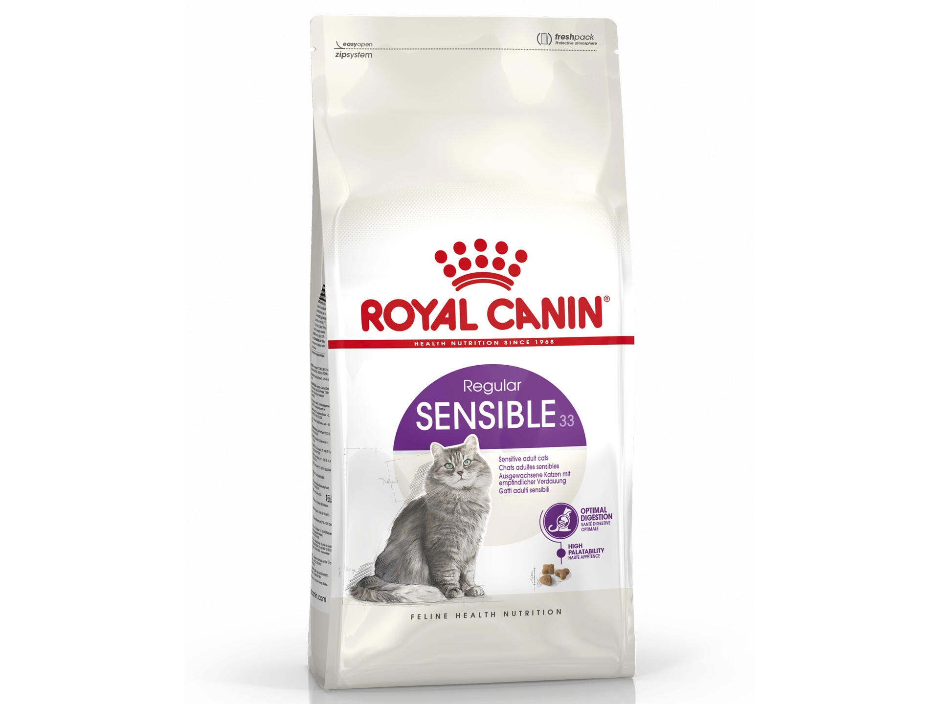 Royal Canin Feline Health Nutrition Sensible croquettes chat 2kg