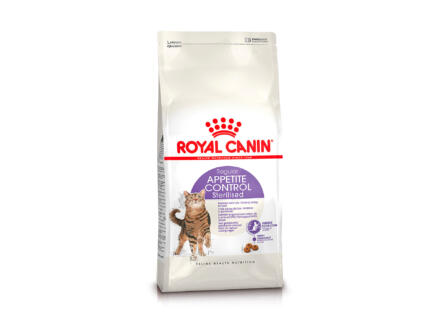 Royal Canin Feline Health Nutrition Sterilised Appetite Control croquettes chat 10kg 1