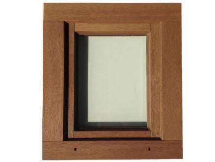 Fenêtre battante 46x48 cm bois